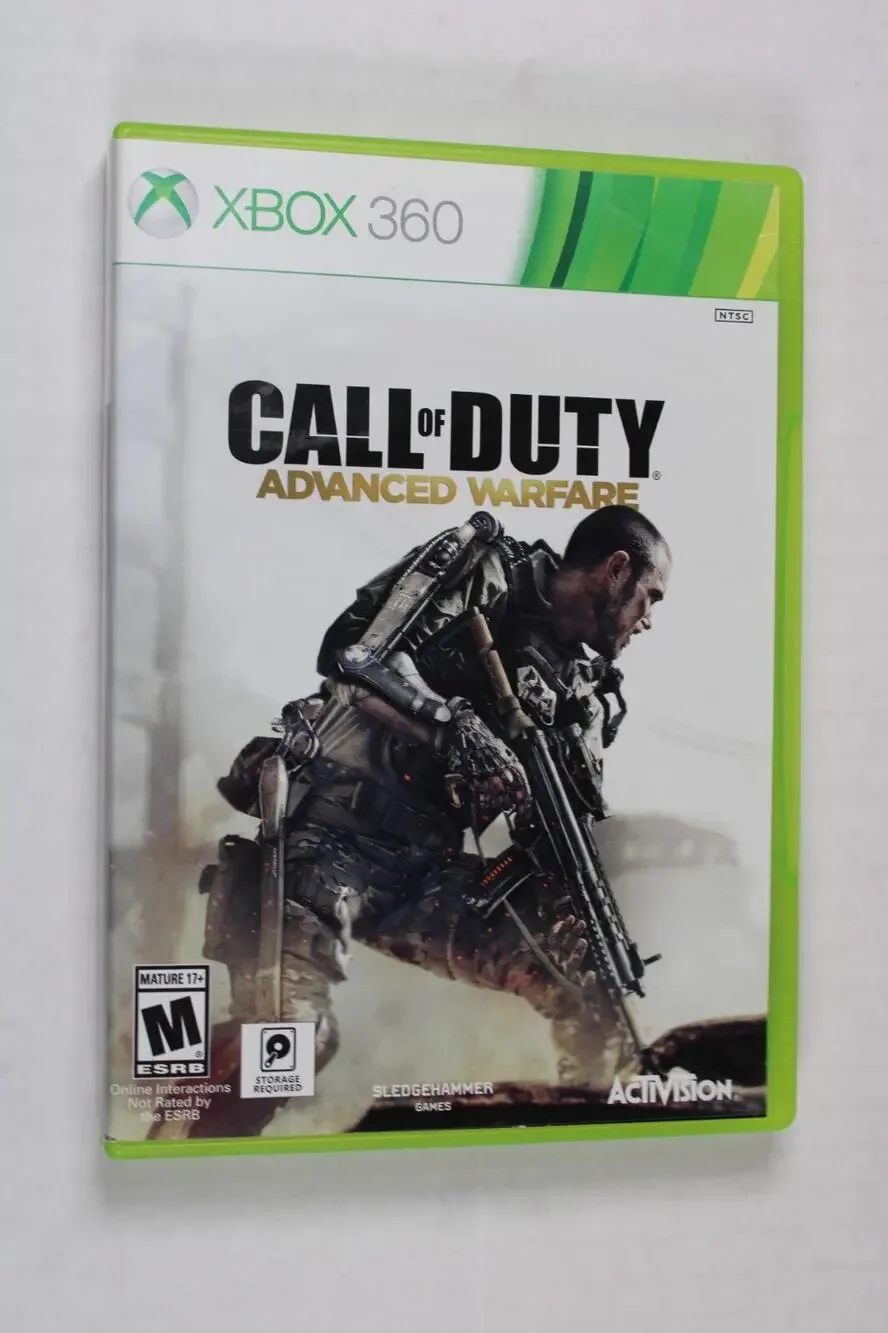 Call Of Duty Advanced Warfare Gold Ed. (2 Discs) Xbox 360 Game Complete